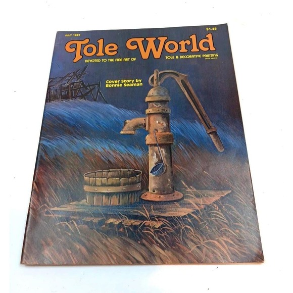 3 Tole Decorative Painting Magazines LOT Patterns Animals Bird Clock Flowers - Picture 3 of 10